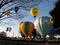 22日PM ひばりが丘公園からの離陸