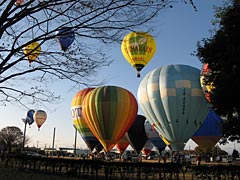 22日PM　ひばりが丘公園からの離陸