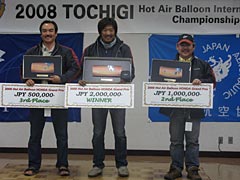 2008熱気球ホンダグランプリの勝者たち