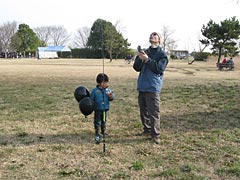 立派なクルー「父ちゃん！がんばれ！」