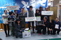 2013熱気球ホンダグランプリの1・2・3位