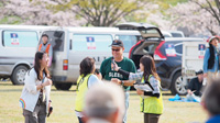 Derek選手にインタビュー
