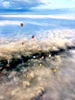雲海の上を飛ぶ一関大会