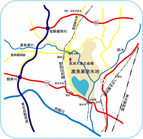 会場周辺地図